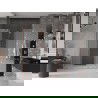 Mexen Velar L Duo uși de duș culisante 160 cm, sablat, cupru periat - 871-160-003-32-65