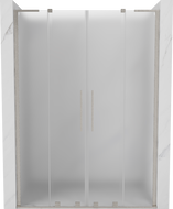 Mexen Velar L Duo uși de duș glisante 140 cm, mat, nichel periat - 871-140-003-32-97