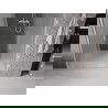 Mexen Velar L Duo ușă de duș glisantă 150 cm, sablat, nichel periat - 871-150-003-32-97