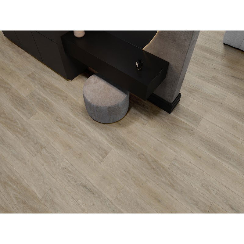 Mexen Parkland minta vinyl padlóburkolat 1240 x 182 mm SPC 6,5 mm, IXPE alátét 1,5 mm, 4 V-fuga, Tölgy - F1024-S