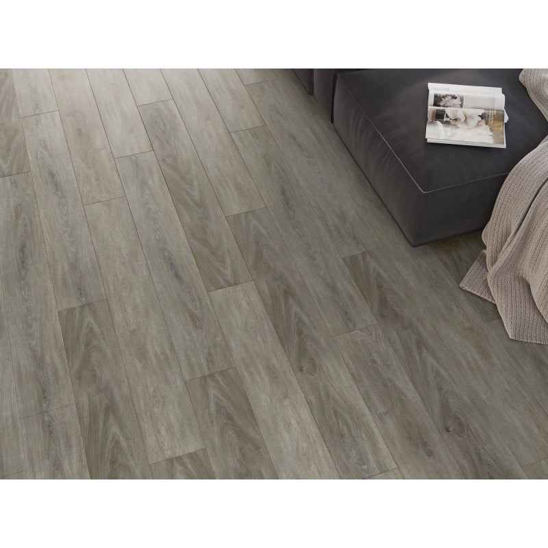 Mexen La Porte probă de panouri vinilice 1240 x 182 mm SPC 6,5 mm, suport IXPE 1,5 mm, 4 V-Fuga, Stejar - F1026-S