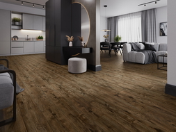 Mexen Orange Beach probă panouri vinilice 1240 x 182 mm SPC 6,5 mm, substrat IXPE 1,5 mm, 4 V-Fuga, Nuc - F1028-S