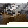 Mexen Mount Vernon vinyl panel sample 1240 x 182 mm SPC 6,5 mm, IXPE 1,5 mm underlay, 4 V-joint, Walnut - F1029-S
