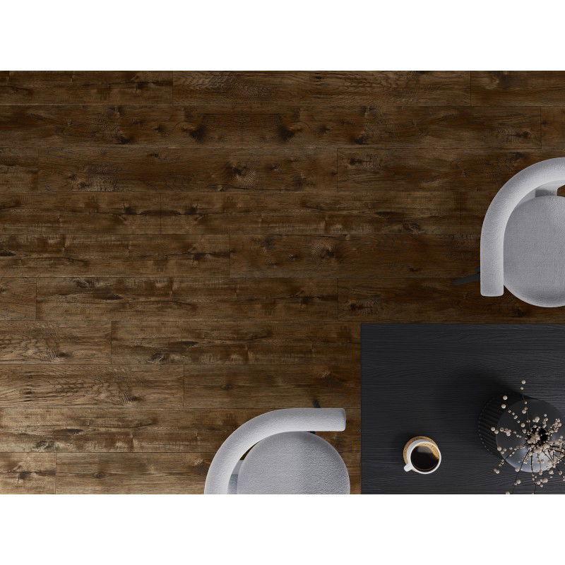 Mexen Mount Vernon SPC 6,5 mm-es vinyl panel minta, IXPE 1,5 mm alátét, 4 V-fuga, Dió - F1029-S