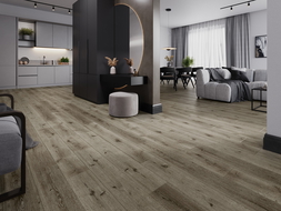 Mexen Kansas probă panouri din vinil 1240 x 182 mm SPC 6,5 mm, suport IXPE 1,5 mm, 4 V-Fuga, Stejar - F1032-S