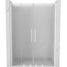 Mexen Velar L Duo uși de duș culisante 150 cm, mat, alb - 871-150-003-32-20