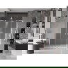 Mexen Velar L Duo uși de duș glisante 140 cm, mat, alb - 871-140-003-32-20