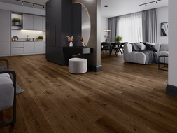 Mexen Strasburg probă panelă din vinil 1240 x 182 mm SPC 6,5 mm, suport IXPE 1,5 mm, 4 V-Fuge, Stejar - F1033-S