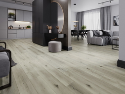 Mexen Silver Lake probă paneli vinilici 1240 x 182 mm SPC 6,5 mm, substrat IXPE 1,5 mm, 4 V-Fugă, Stejar - F1034-S