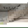 Mexen Omega tolóajtós zuhanykabin 130 x 80 cm, Átlátszó, Fekete - 825-130-080-70-00