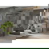 Mexen Omega tolóajtós zuhanykabin 130 x 80 cm, Átlátszó, Fekete - 825-130-080-70-00