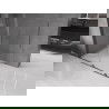 Mexen Velar perete de duș glisant Walk-in 130 x 200 cm, transparent 8 mm, metal pistol - 871-130-000-03-95