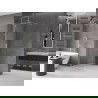 Paravan duș culisant Mexen Velar Walk-in 140 x 200 cm, transparent 8 mm, nichel periat - 871-140-000-03-97