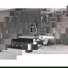 Mexen Velar L perete de duș glisant Walk-in 100 x 200 cm, transparent 8 mm, crom - 871-100-003-03-01