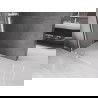 Mexen Velar L perete de duș glisant Walk-in 110 x 200 cm, transparent 8 mm, alb - 871-110-003-03-20