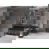 Mexen Velar L perete de duș culisant Walk-in 100 x 200 cm, transparent 8 mm, cupru periat - 871-100-003-03-65