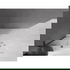 Mexen Velar L panou de duș glisant Walk-in 100 x 200 cm, transparent 8 mm, negru - 871-100-003-03-70