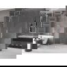 Mexen Velar L perete de duș glisant Walk-in 100 x 200 cm, transparent 8 mm, nichel periat - 871-100-003-03-97