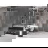 Perete de duș glisant Mexen Velar L Walk-in 110 x 200 cm, mat 8 mm, crom - 871-110-003-33-01