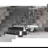 Perete de duș glisant Mexen Velar L Walk-in 110 x 200 cm, mat 8 mm, crom - 871-110-003-33-01