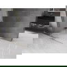 Mexen Velar L perete de duș glisant Walk-in 120 x 200 cm, înghețat 8 mm, auriu - 871-120-003-33-50