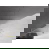 Mexen Velar L perete duș glisant Walk-in 100 x 200 cm, înghețat 8 mm, auriu - 871-100-003-33-50