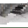 Mexen Velar L perete de duș glisant Walk-in 90 x 200 cm, mat 8 mm, auriu periat - 871-090-003-33-55