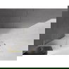 Mexen Velar L perete de duș glisant Walk-in 90 x 200 cm, mat 8 mm, auriu periat - 871-090-003-33-55