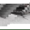 Mexen Velar L panou de duș glisant Walk-in 90 x 200 cm, înghețat 8 mm, gri armat periat - 871-090-003-33-66