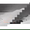 Mexen Velar L paravan duș glisant Walk-in 90 x 200 cm, înghețat 8 mm, cupru periat - 871-090-003-33-65