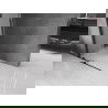 Mexen Velar L panou de duș glisant Walk-in 100 x 200 cm, mat 8 mm, negru - 871-100-003-33-70
