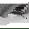 Mexen Velar L perete de duș glisant Walk-in 110 x 200 cm, sticlă mată 8 mm, negru - 871-110-003-33-70