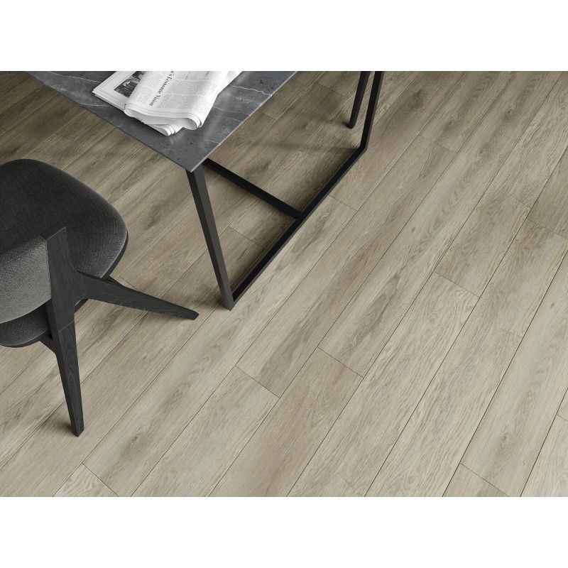 Mexen Sky Valley probă de panouri vinilice 1240 x 182 mm SPC 6,5 mm, strat suport IXPE 1,5 mm, 4 V-Fuga, Stejar - F1040-S