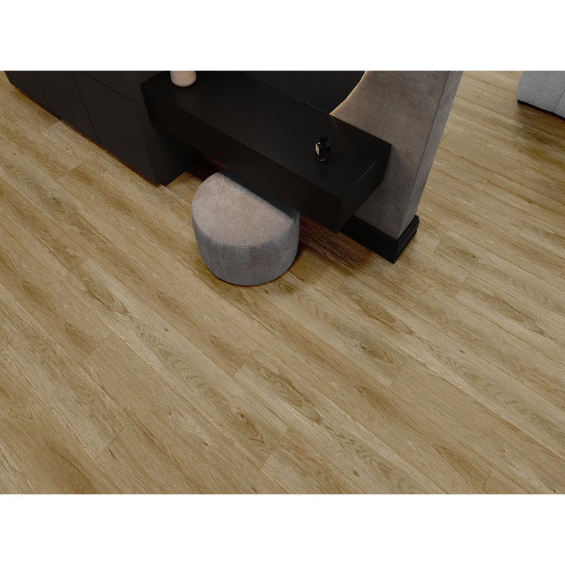 Mexen Manhattan probă panouri vinilice 1240 x 182 mm SPC 6,5 mm, suport IXPE 1,5 mm, 4 V-Fuga, Stejar - F1041-S