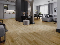 Mexen Manhattan probă panouri vinilice 1240 x 182 mm SPC 6,5 mm, suport IXPE 1,5 mm, 4 V-Fuga, Stejar - F1041-S