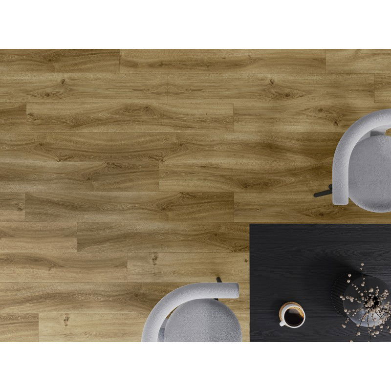 Mexen Amsterdam probă panouri vinil SPC 6,5 mm, suport IXPE 1,5 mm, 4 V-Fuga, Stejar - F1042-S