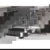 Mexen Velar L Paravan de duș glisant Walk-in 120 x 200 cm, grafit 8 mm, crom - 871-120-003-43-01