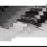 Mexen Velar L perete de duș glisant Walk-in 100 x 200 cm, grafit 8 mm, gun metal - 871-100-003-43-95