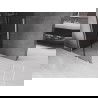 Mexen Velar L panou de duș glisant Walk-in 120 x 200 cm, grafit 8 mm, nichel periat - 871-120-003-43-97