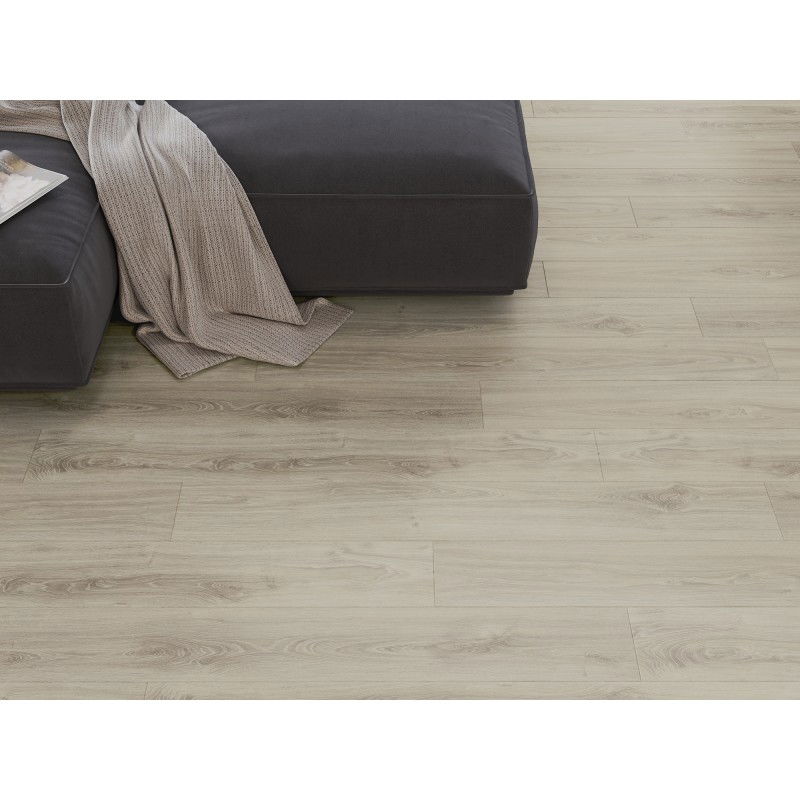 Mexen Madison mostră de panouri din vinil 1240 x 182 mm SPC 6,5 mm, suport IXPE 1,5 mm, 4 V-Fuga, Stejar - F1045-S