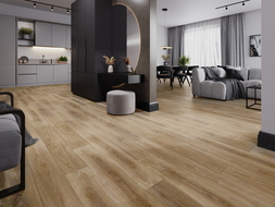 Mexen San Marcos SPC 6,5 mm vastag vinil panel minta, IXPE 1,5 mm alátét, 4 V-fuga, Tölgy - F1048-S