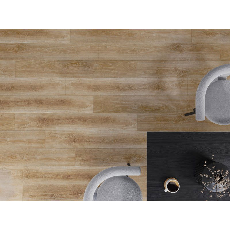 Mexen San Marcos vinillapanelek mintája 1240 x 182 mm SPC 6,5 mm, IXPE 1,5 mm alátét, 4 V-fuga, Tölgy - F1048-S