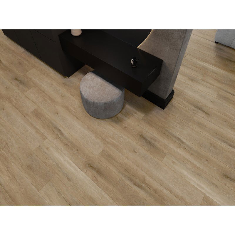 Mexen Long Creek probă panouri vinilice 1240 x 182 mm SPC 6,5 mm, suport IXPE 1,5 mm, 4 V-Fuga, Stejar - F1050-S