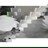 Mexen Eris cadă de sine stătătoare 180 x 95 cm, albă, preaplin alb - 53441809500-20