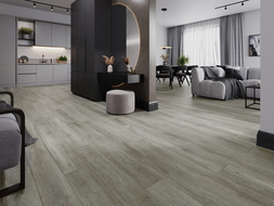 Mexen Riverdale vinyl panel sample 1240 x 182 mm SPC 6.5 mm, IXPE underlay 1.5 mm, 4 V-groove, Oak - F1052-S