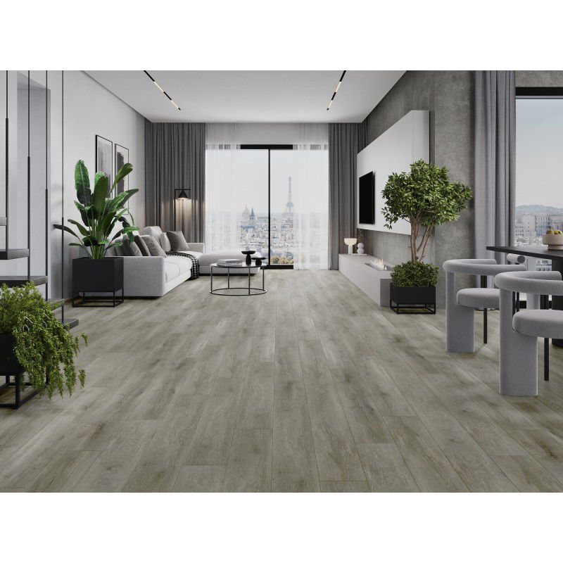 Mexen Riverdale vinyl padlóburkolat minta 1240 x 182 mm SPC 6,5 mm, IXPE alátét 1,5 mm, 4 V-fuga, Tölgy - F1052-S