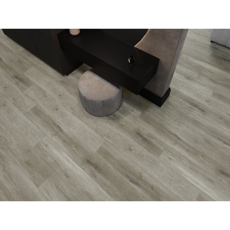 Mexen Riverdale probă panouri din vinil 1240 x 182 mm SPC 6,5 mm, suport IXPE 1,5 mm, 4 V-Fuga, Stejar - F1052-S