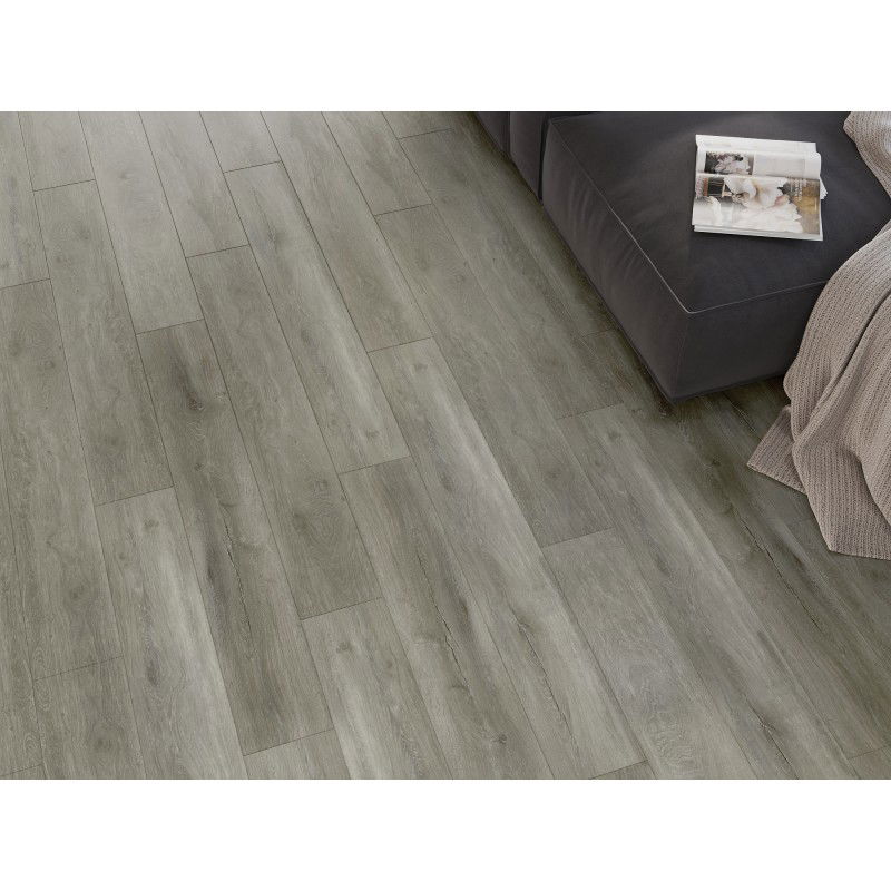 Mexen Riverdale probă panouri din vinil 1240 x 182 mm SPC 6,5 mm, suport IXPE 1,5 mm, 4 V-Fuga, Stejar - F1052-S