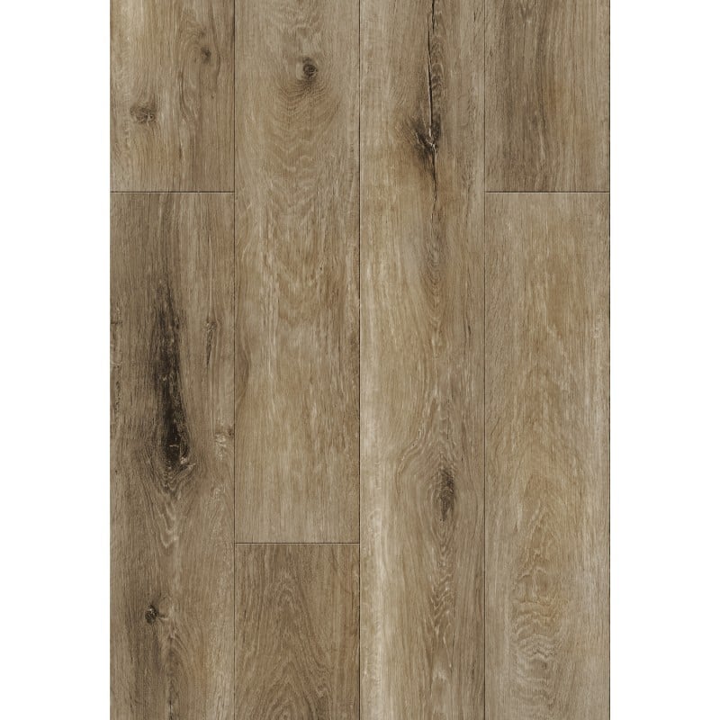 Mexen Clermont eșantion de panouri vinilice 1240 x 182 mm SPC 6,5 mm, bază IXPE 1,5 mm, 4 V-Fuga, Stejar - F1053-S