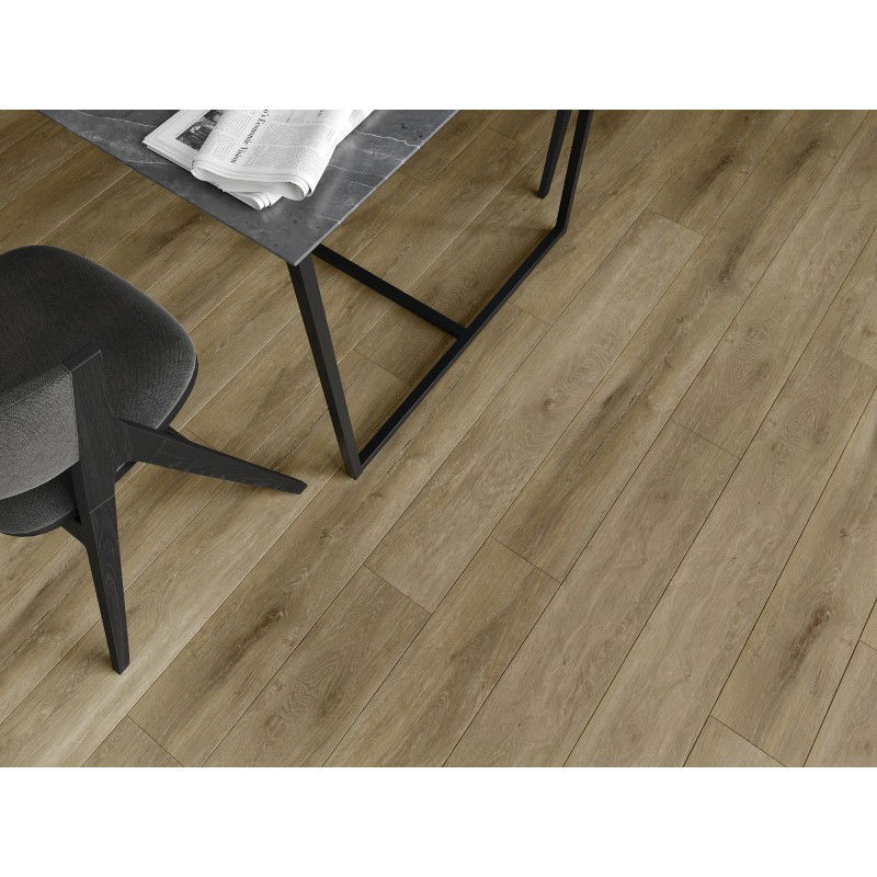 Mexen Clermont SPC vinyl panel minta 6,5 mm, IXPE alátét 1,5 mm, 4 V-fuga, Tölgy - F1053-S